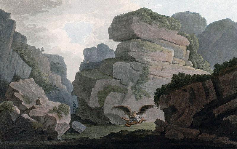 John William Edy Heliesund, a Pass between the Rocks China oil painting art